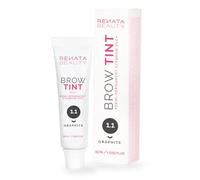 Renata Beauty Eyebrow Dye - Premium Brow Tinting Color - 15 ml Customizable Long-lasting Brow Dye with 4 Week Results - Safe and Gentle Eyebrow Tint Color - 4 Colors Available [Graphite Dye]