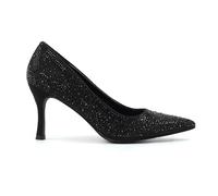 Renata Black Court Shoe