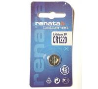 Renata CR1220 Watch Batteries, multicoloured