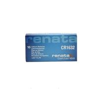 Renata CR1632 Lithium Watch Battery - 10 Pack, Reliable Power, Long Lasting, New