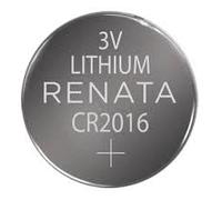 renata CR2016 Cell Coin Button Lithium Battery 3V Tag Watch Key x1 Made in swiss