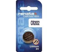 Renata CR2032 3 volt Lithium Battery Cells for Watches and Car Alarm Key Fobs