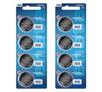 Renata CR2325 Batteries - 3V Lithium Coin Cell 2325 Battery (8 Count)