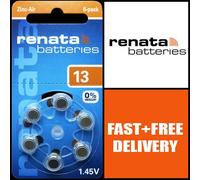 Renata Hearing Aid Batteries 13 (1 pack with 6 batteries)