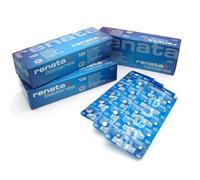 Renata MP 317 SR516SW Watch Batteries Blister Pack 100 Swiss Made