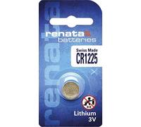 Renata Pack of 2 Blister Packs of 1 CR1225 Lithium Coin Cell 3V 48 mAh