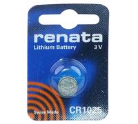 Renata Pilha Renata-CR1025 3V Blister Watch Batteries 50261025, multicoloured