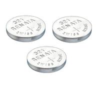 (3 x 321 Or SR616SW) Renata Watch Battery Swiss Made Silver Oxide 1.5V Also Known as SR616SW