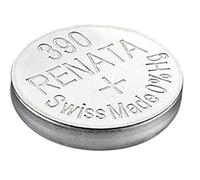 Renata - Renata 390 or SR1130SW or AG10 Single Watch Battery Swiss Made 1.5V 1 x 390 or SR 1130 SW Silver