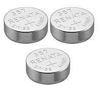Renata Watch Battery 357 / SR44SW / AG13 1.55V Swiss Made (3 x 357 or SR44SW)