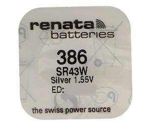 Renata SP 386 Watch Battery Pack of 10