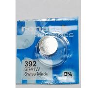 Renata/Swatch Group Renata 392 Silver Oxide Button Battery 1.55 V 45 mAh - Blister Pack of 1