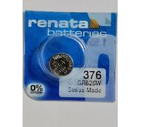 Renata/Swatch Group - Silver oxide button cell 376 RENATA 1.55V 27mAh