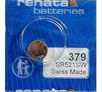 Renata/Swatch Group - Silver oxide button cell 379 RENATA 1.55V 16mAh
