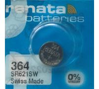 Renata Swiss Made Silver Oxide Mercury Free 1.55V Long Life Watch Battery 1 Piece