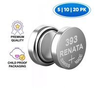 Renata Swiss Watch Battery Set 371, 379, 377, CR1025, CR1216 Coin Cell 3V Silver