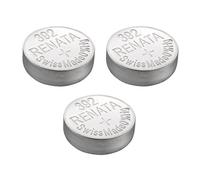Renata Watch Battery Swiss Made Renata 392 or SR41SW Or AG3 1.5V (3 x 392 or SR 41 Sw)