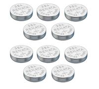 (10 x 394, SR 936 SW) Renata Single Watch Battery Swiss Made Renata 394 or SR936SW Or AG9 1.5V