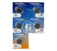 (5 x 395 or SR927SW) Renata Single Watch Battery Swiss Made Renata 395 or SR927SW Or AG7 1.5V
