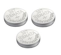 Renata Watch Battery Swiss Made Renata 397 or SR726SW Or AG2 1.5V Fast Ship (3 x 397 or SR 726 SW)