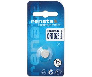 Renata X704438 CR1025 Lithium Button Cell 3V 30mAh 1 Piece