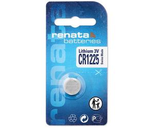 Renata X704439 CR1225 Button Cell 3V 48mAh Lithium Battery