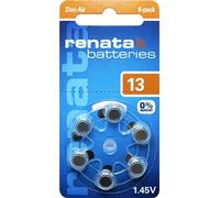 Renata ZA 13 Hearing Aid Batteries x60 310 mAh 1.4 V