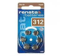 Renata ZA 312 Hearing Aid Battery - 1x Blister