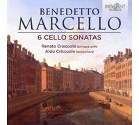RENATO CRISCUOLOALD - MARCELLO 6 CELLO SONATAS - cd - M4z