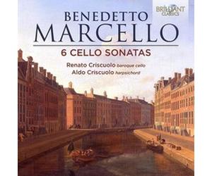 RENATO CRISCUOLOALD - MARCELLO 6 CELLO SONATAS - cd - M4z