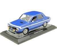 Norev Miniature Renault 12 Gordini 1971 Bleu-de-France Blue Without Bumpers 1:18 185248