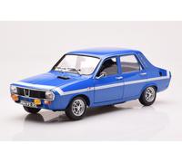 Norev Miniature Renault 12 Gordini 1971 Bleu-de-France Blue Without Bumpers 1:18 185248