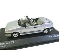 Renault 19 Convertible 1992, Silver-Met. MINICHAMPS, 1:43