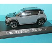Renault 4 Electric in Urban Grey 5 door SUV by Norev 1:43rd Scale New Model