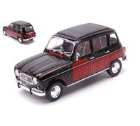 Renault 4L Parisienne 1954 Black Decorated 1:24 Model WB124151 WHITEBOX