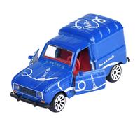 Renault 4L Quatrelle Blue Majorette French Touch 210E 1:64 Scale Diecast Toy Car