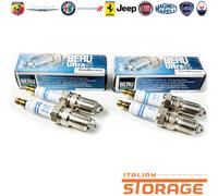 RENAULT 5 1.4 ALPINE TURBO Kit 4 Spark Plugs Conical Seat 14x1.25 BERU 0UXK56