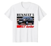 Renault 5 GT Turbo Gen 2 Retro Hot Hatch Kids T-Shirt