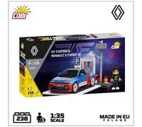 Renault 5 Turbo 3E & Ev Station Cobi Blocks Top Best Quality