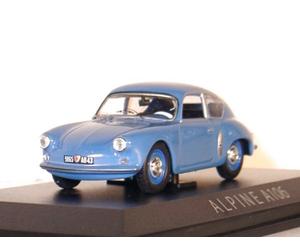 RENAULT Alpine A106 - 1956 - blue - Norev 1:43