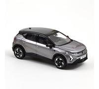 Renault Captur 2024 Cassiopeia Grey and Black 1/43