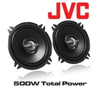 Vauxhall Corsa <2006 JVC 5.25" 13cm 2-Way Coaxial Rear Side Panel Speakers 500W