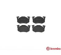 Brake Pads Rear With Anti-Squeak Plate Fits Citroën Saxo ZX Peugeot Renault