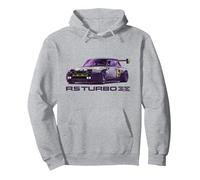 Renault Electric R5 3E Turbo Concept Car Pullover Hoodie, Adult Unisex, Heather Grey, Medium