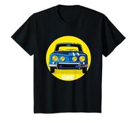 Renault Gordini Rally Racing Stripe Car Retro Kids T-Shirt