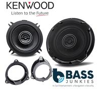 Renault Kangoo 2012 On Kenwood 640 Watts Van Front Door Car Speakers Upgrade