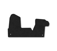 Renault Master (2025+) Car Mats Accessories Tailored Fit Carpet Floor Van Mats Non Slip Black Trim Full Coverage Compatible Accessory Front Set Anti Slip Granulated Backing Hand-Finished Clips