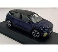 Renault Megane E-Tech 100% Electric 2022 in dark blue, 1:43 scale Norev model