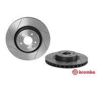 Brembo Brake Disc Prime Line 09.A752.21 UV Coated Vented Slotted Fits Renault