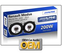 Alpine Car/Van Door Shelf Speakers SXE/SXV - 400W Total Power, 2-way, 13cm (5.25")